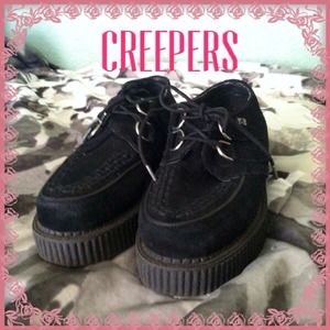 T.U.K. Black Creepers US size 5 1/2 / 6