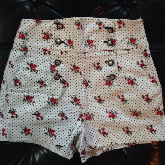 Zara High Waisted Shorts