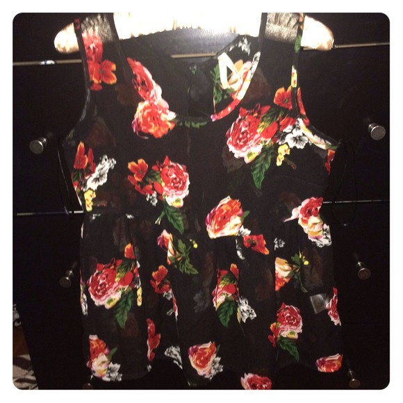 Flowy floral top