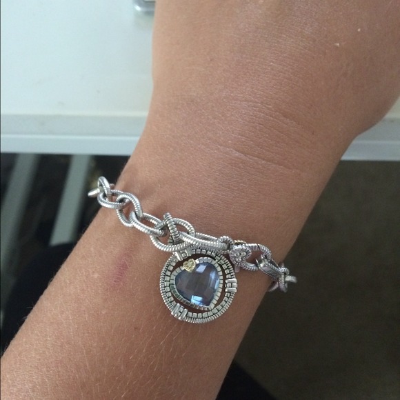 💕Host Pick 🎉💃Judith Ripka Sterling/18K bracelet - Picture 2 of 4