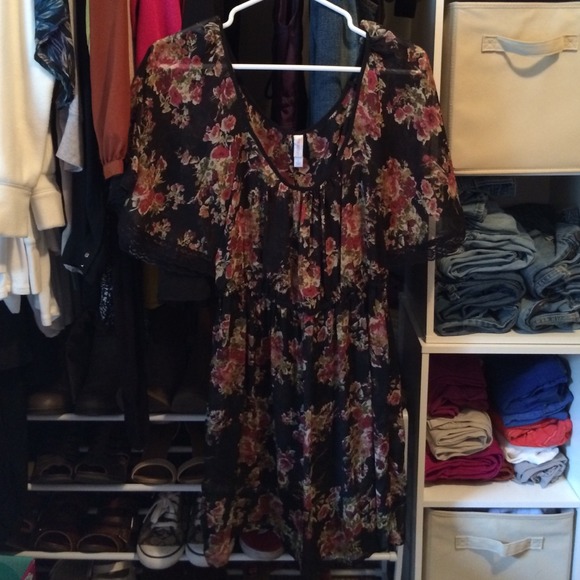 Chiffon Floral Dress