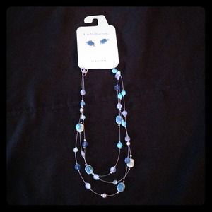 Croft&Barrow necklace and earring set