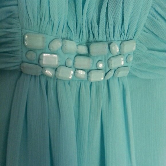 Aqua dress