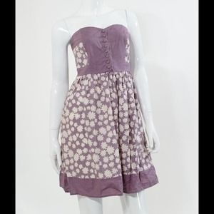 Urban Outfitters Kimchi Blue Strapless Dress