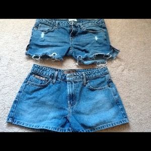 Jean shorts