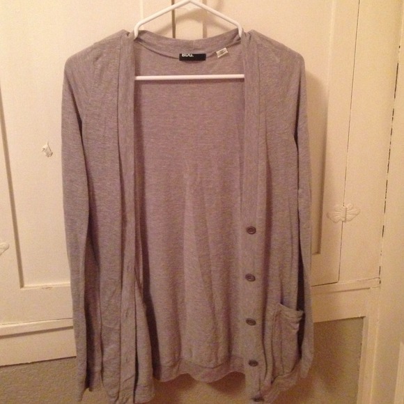 BDG long grey cardigan. Size small