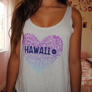 Hawaii Heart Tank Top