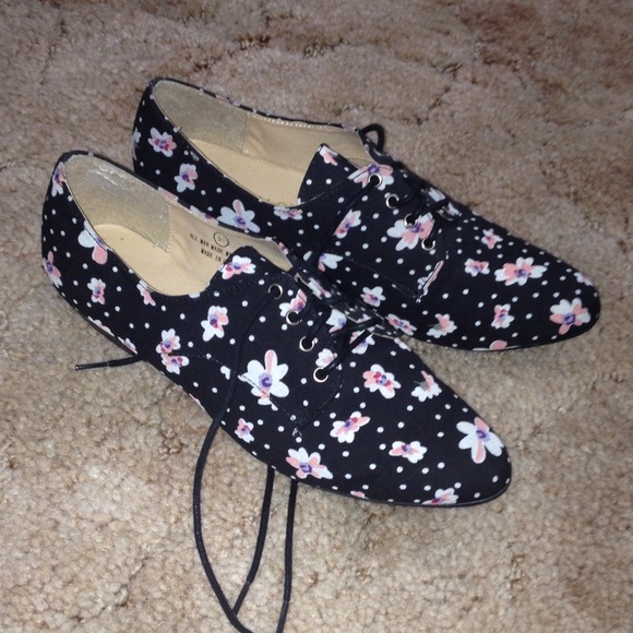 🌸Floral Oxfords🌸