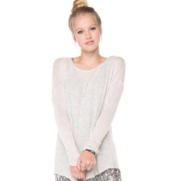 Brandy melville knit long sleeve