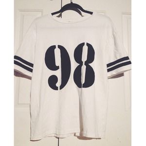 Forever 21 Oversized "98" Jersey Top