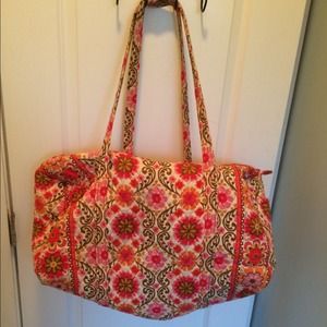 Large Vera Bradley duffle bag