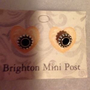 Silver and black studs