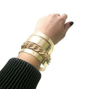 Gold Multi Bangle Bracelet Set
