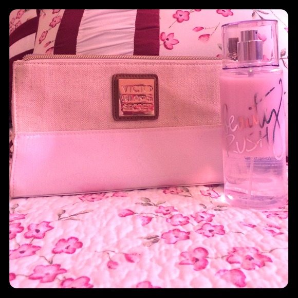 Victorias Secret bag with A Beauty Rush spray!!