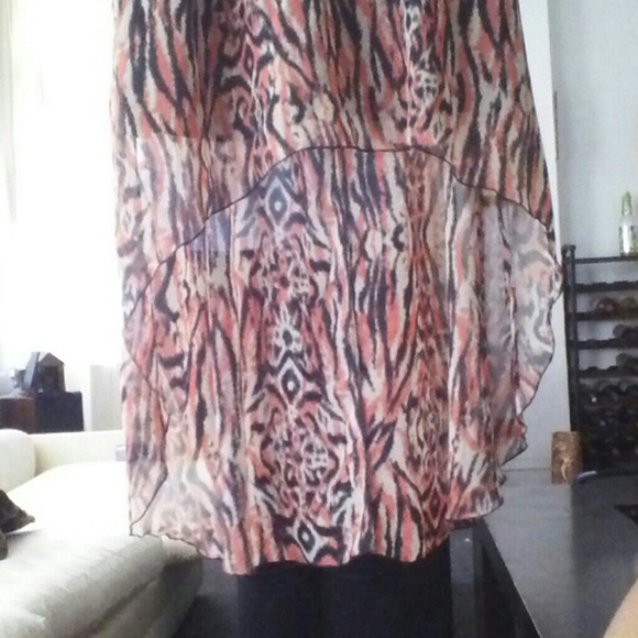 Cheetah & Zebra print dress - Picture 2 of 4