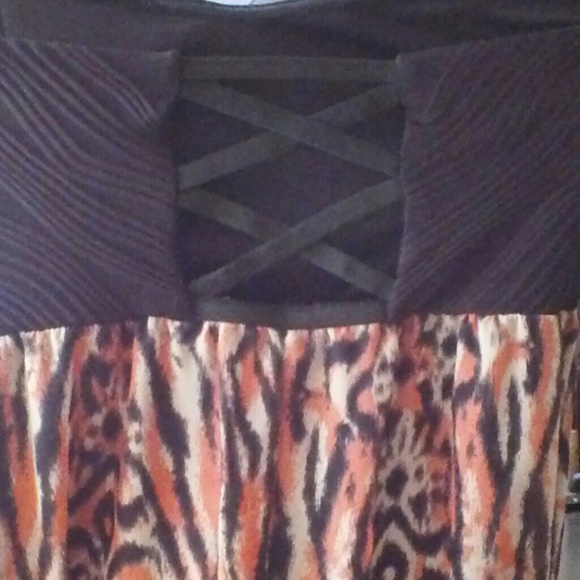 Cheetah & Zebra print dress - Picture 3 of 4