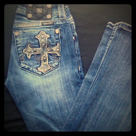 Miss Me cross pocket jeans