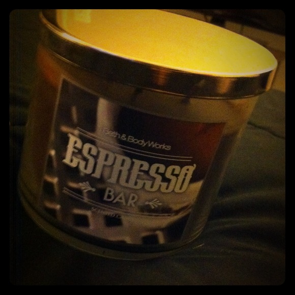 Espresso bar bath & body works candle