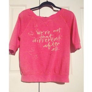 Forever 21 Quoted Baseball-Style Top
