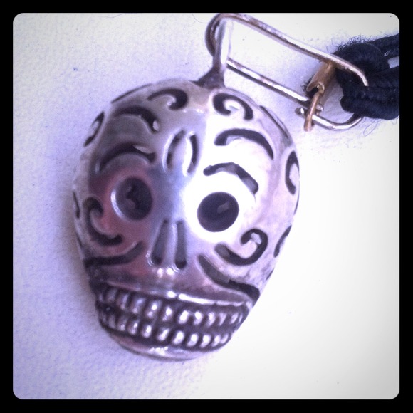Obey Sugar Skull Pendant