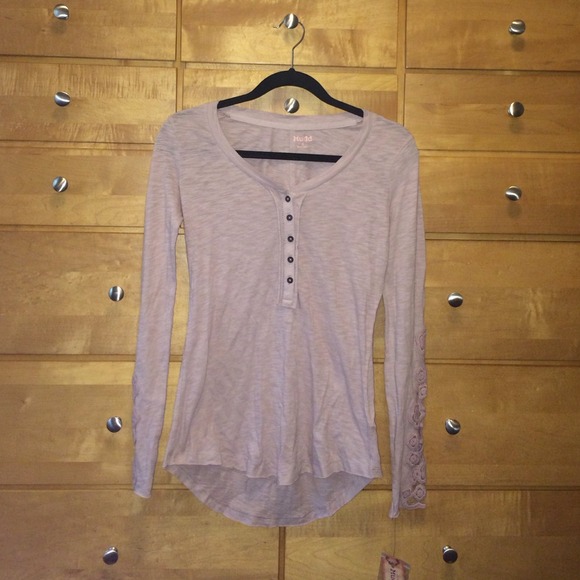 Long sleeve crochet top
