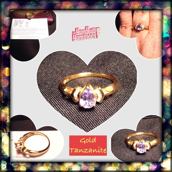 Tanzanite & Diamond 14k Ring LOWEST PRICE