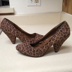Forever 21 Leopard Heels *NEW*