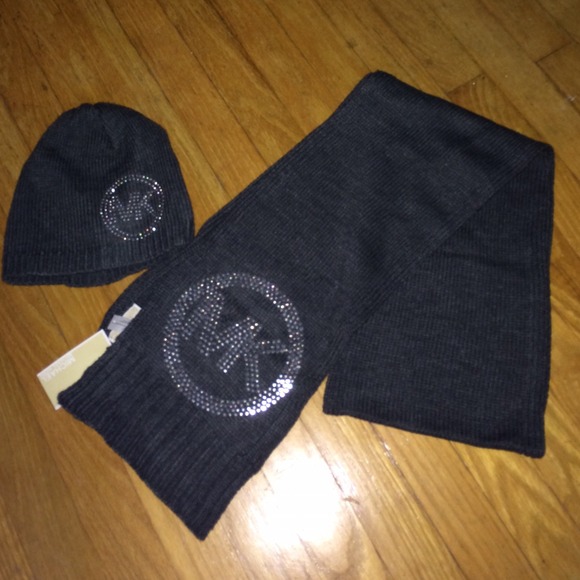 Michael Kors hat and scarf