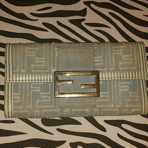 Denim Fendi Wallet