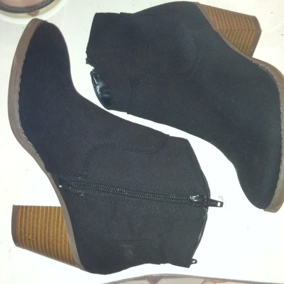 Black booties