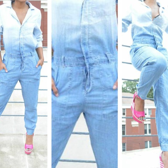 Denim jumpsuit