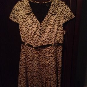 Timeless animal print dress