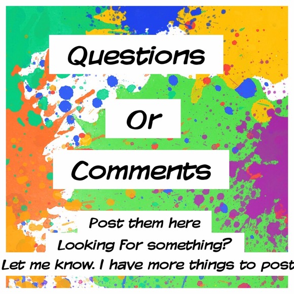 Questions or comments?