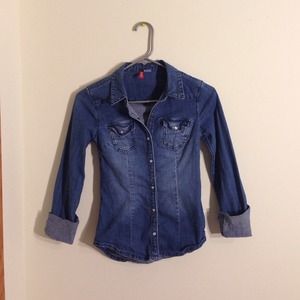 H&M Denim Chambray Shirt