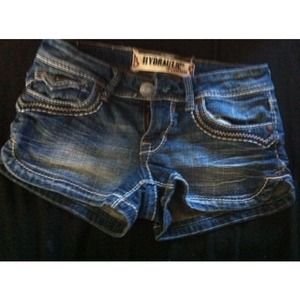 Hydraulic Jean Shorts