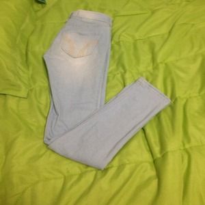 Light wash Hollister jeggings