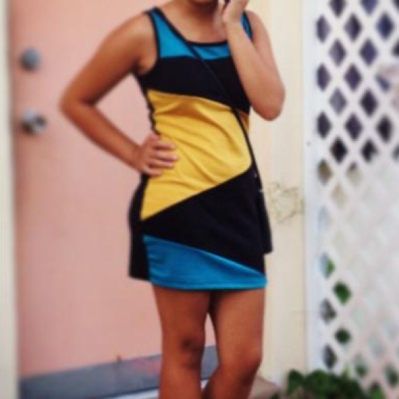 Retro 80's dress