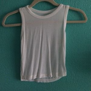 White Crop Top