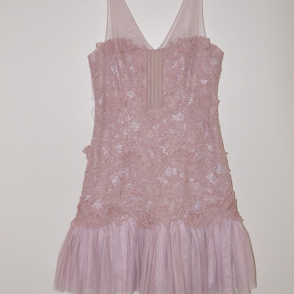 NWT gorgeous lavender BCBG dress size 4
