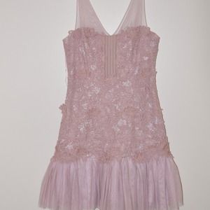 NWT gorgeous lavender BCBG dress size 4