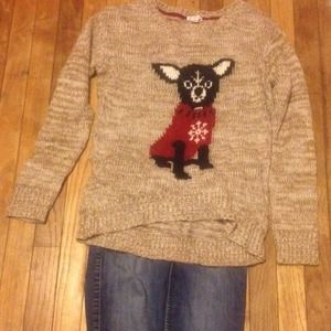Chihuahua Hi-Low Sweater