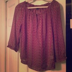 American Eagle flowy top