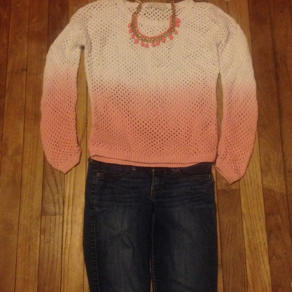 🌸REDUCED!!!🌸Pink Ombré Sweater