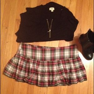 Plus Size Plaid Tripp Skirt