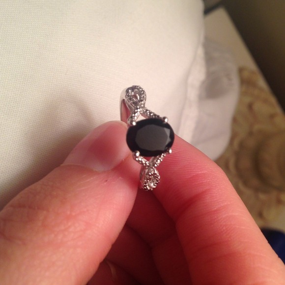 R. H. Macy & Co. Fine Jewelry Jewelry Black Onyx Diamond And Silver Jewelry Set Poshmark