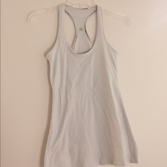 Lululemon Cool Racerback Tank in White