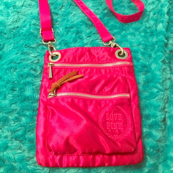 EUC Victoria's Secret Pink Cross-body Bag