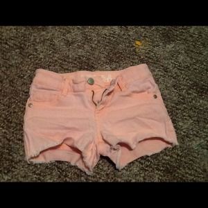 Peach shorts