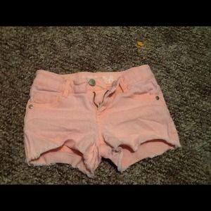 Peach shorts