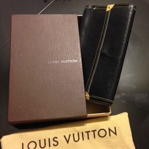 TRADED Black Suhali Louis Vuitton Wallet